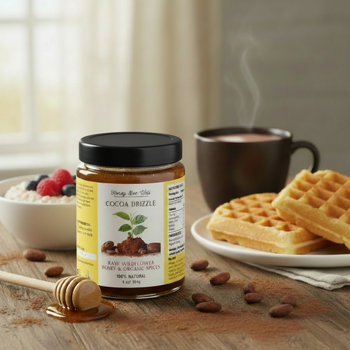 Cocoa Drizzle Black Lid